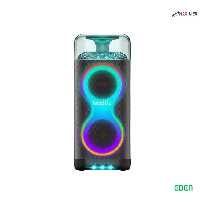EDEN ED-665 100W Karaoke Partybox with Colorful JBL Lights