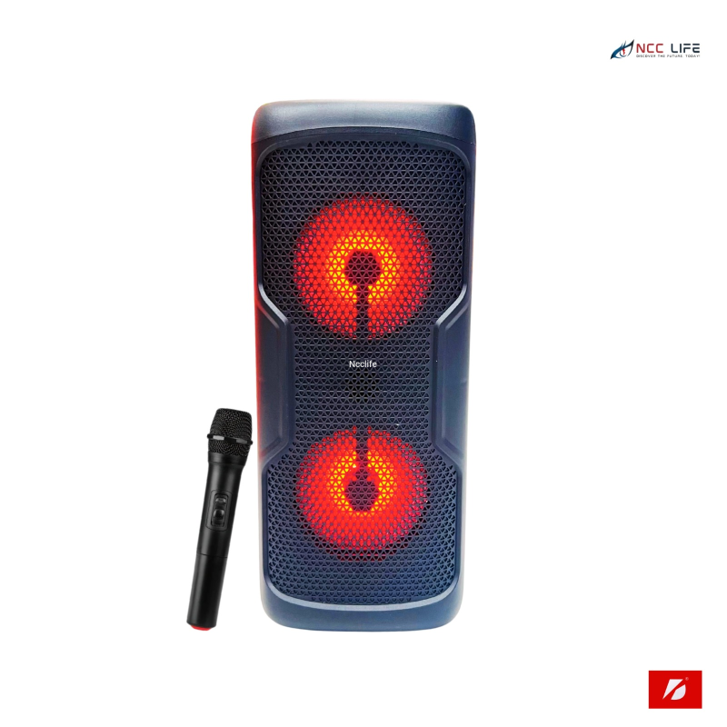 KTS 2032 Portable Bluetooth Speaker with RGB Lights – 6.5" Woofer