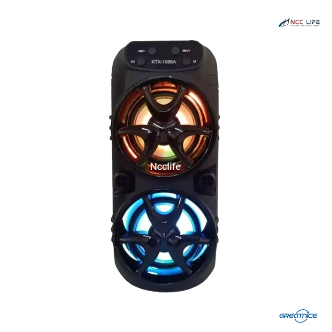 Wireless Speaker 3"x2" – Model KTX-1588A