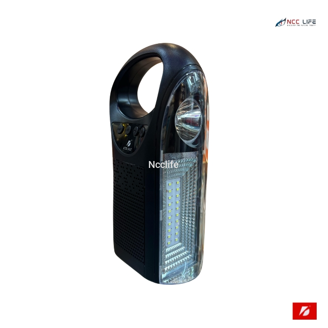 KTS-1437 Solar Charging Bluetooth Speaker with Torch Light & FM Radio