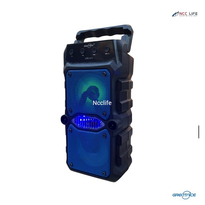 Great Nice Bluetooth Speaker with Wire Mic 3"x2 Inch – Model GTS-1571