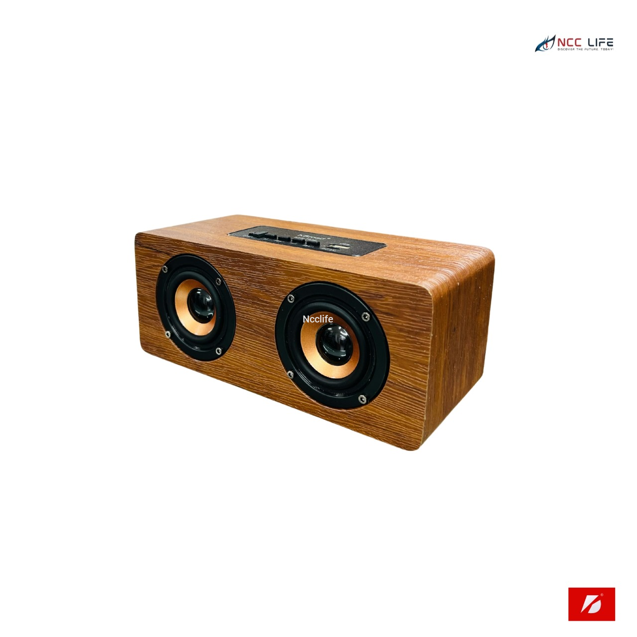 KTS-1612 Wireless Portable Speaker – Wooden Design Bluetooth Speaker